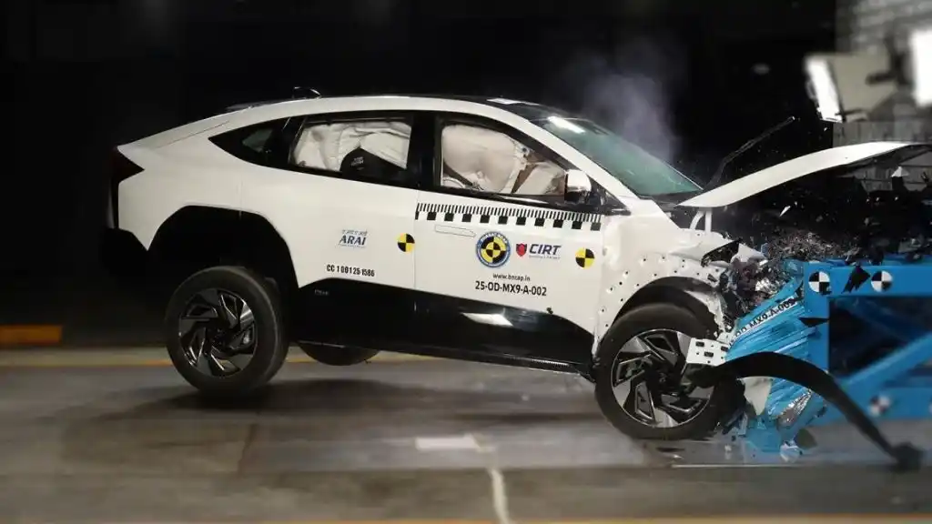 Mahindra XEV 9e Crash Test
