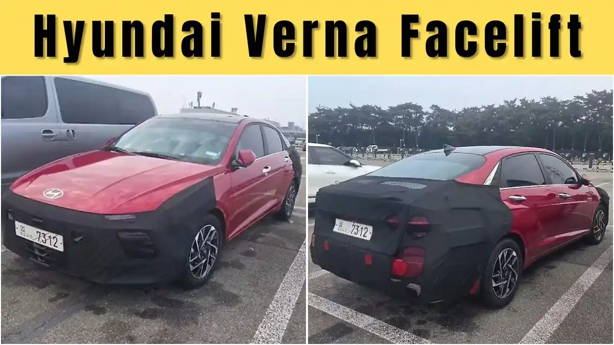 New Hyundai Verna Facelift Spied in Korea See What’s Expected