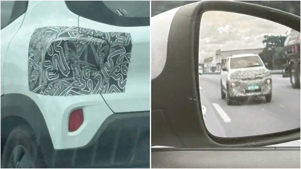 Renault Kwid Facelift Spied