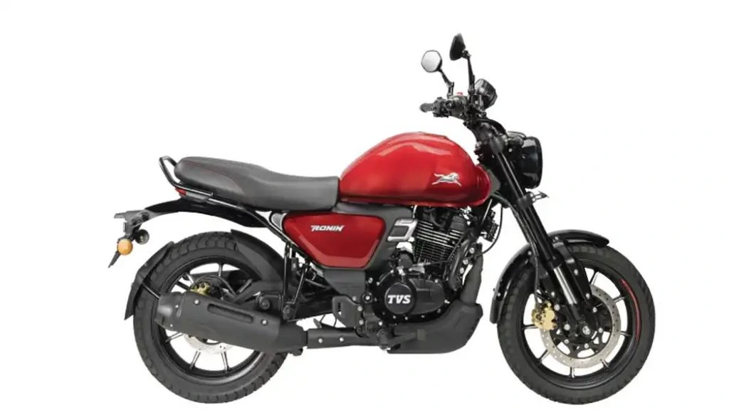 TVS Ronin Magma Red Colour