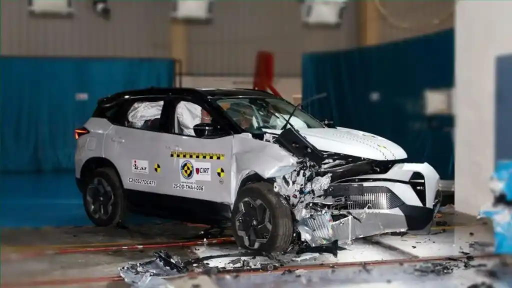Tata Harrier EV Crash Test