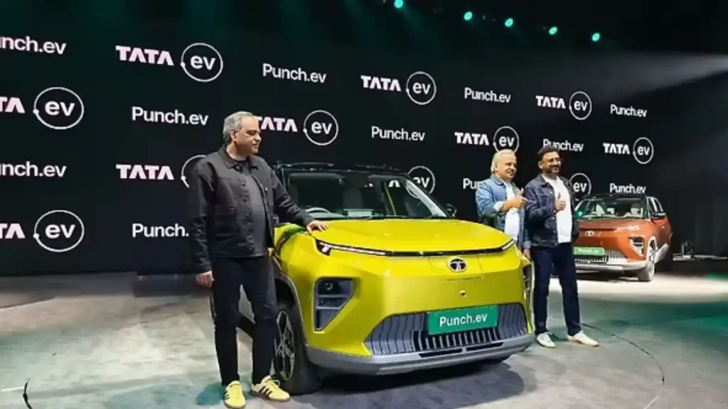 Tata Punch EV Facelift Launched in India Price Started at Rs. 9.69 Lakh and 468 KM Range on Single Charge