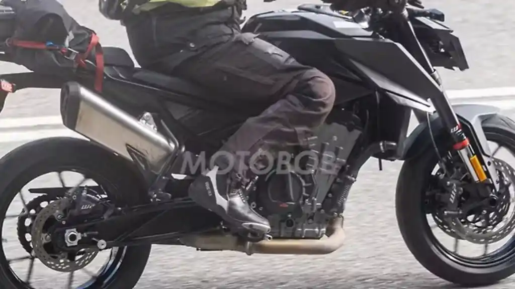Upcoming KTM 790 Duke Spotted Side Panel