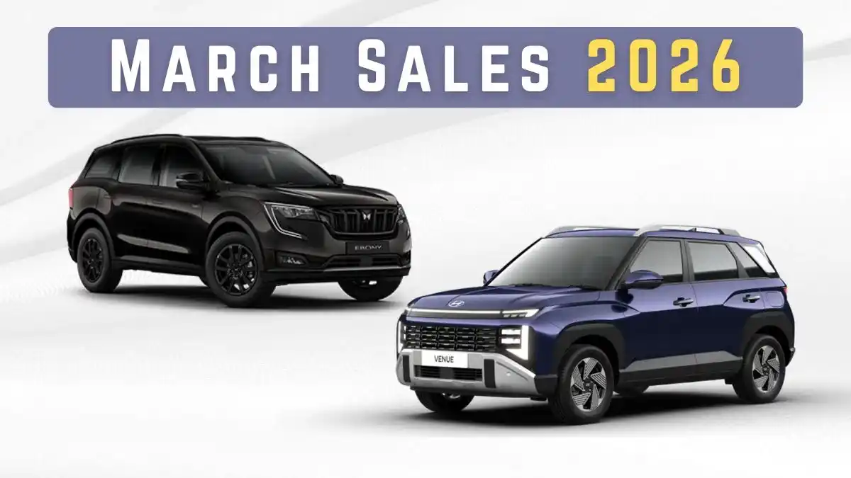 March 2026 India Car Sales Report Mahindra, Hyundai & JSW MG Motor Register Strong YoY Growth