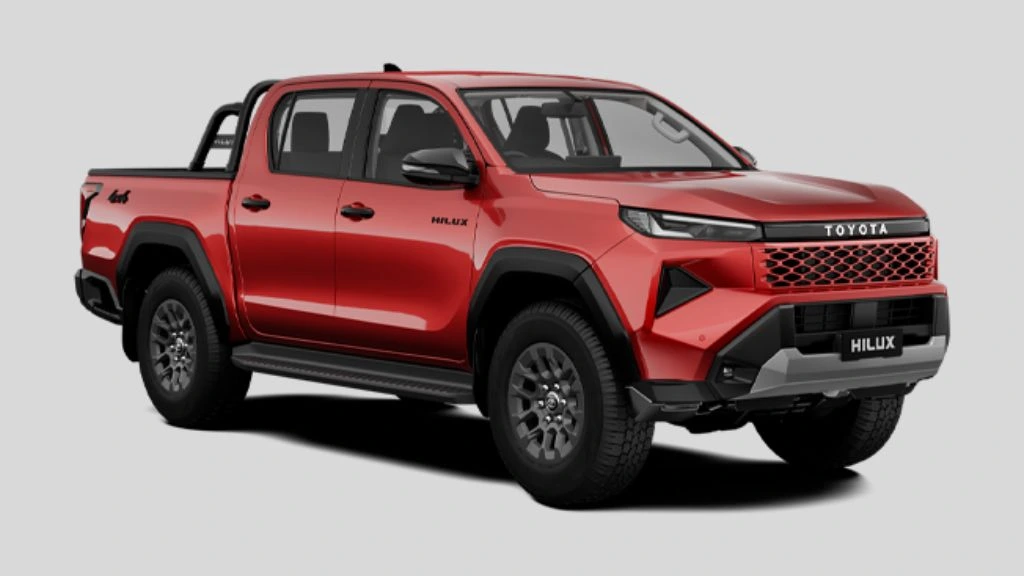 2026 Toyota Hilux Emotional Red Colour