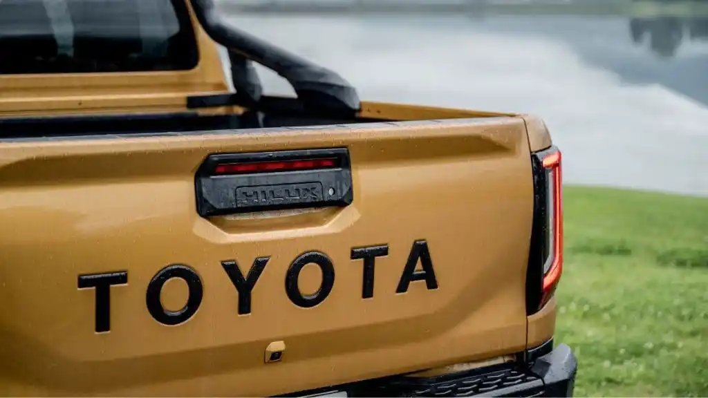 New Toyota Hilux Rear View