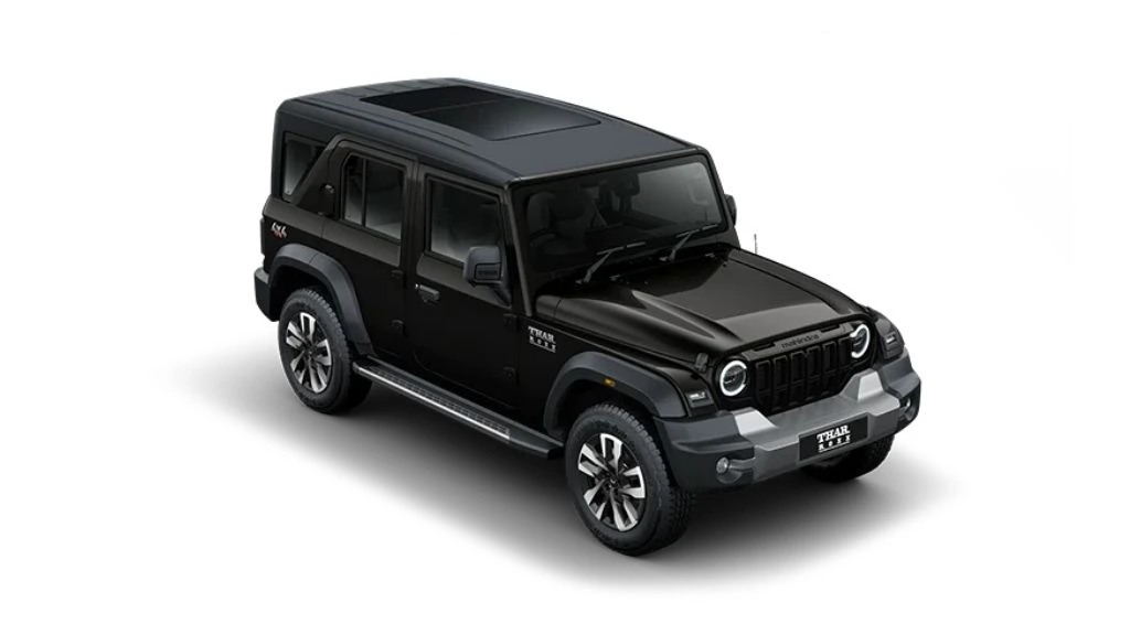 Thar Roxx Stealth Black Colour