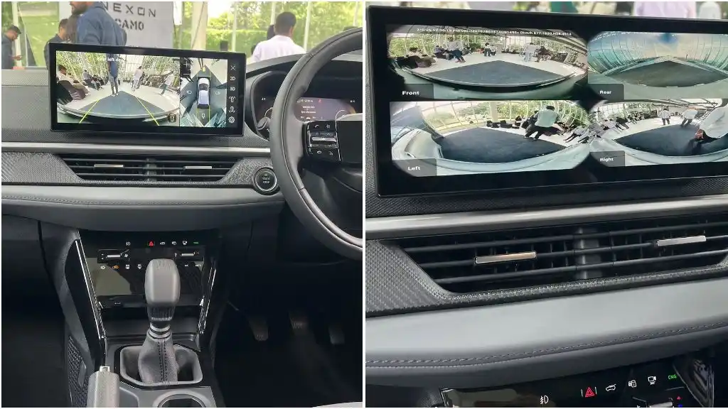 2026 Tata Nexon Camo Edition 12.3-inch touchscreen