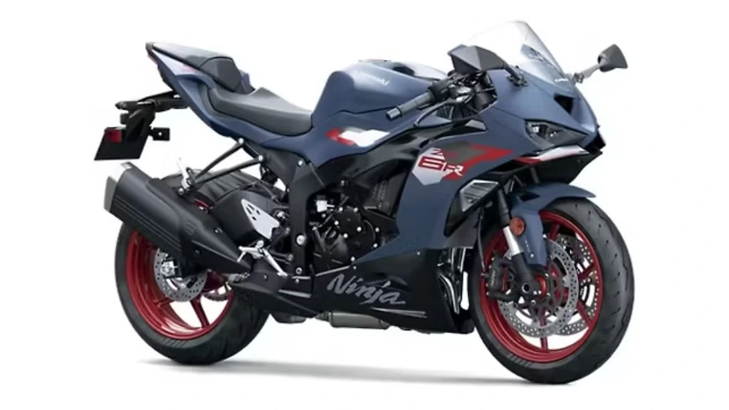 2027 Kawasaki Ninja ZX6R Metallic Matte Twilight Blue