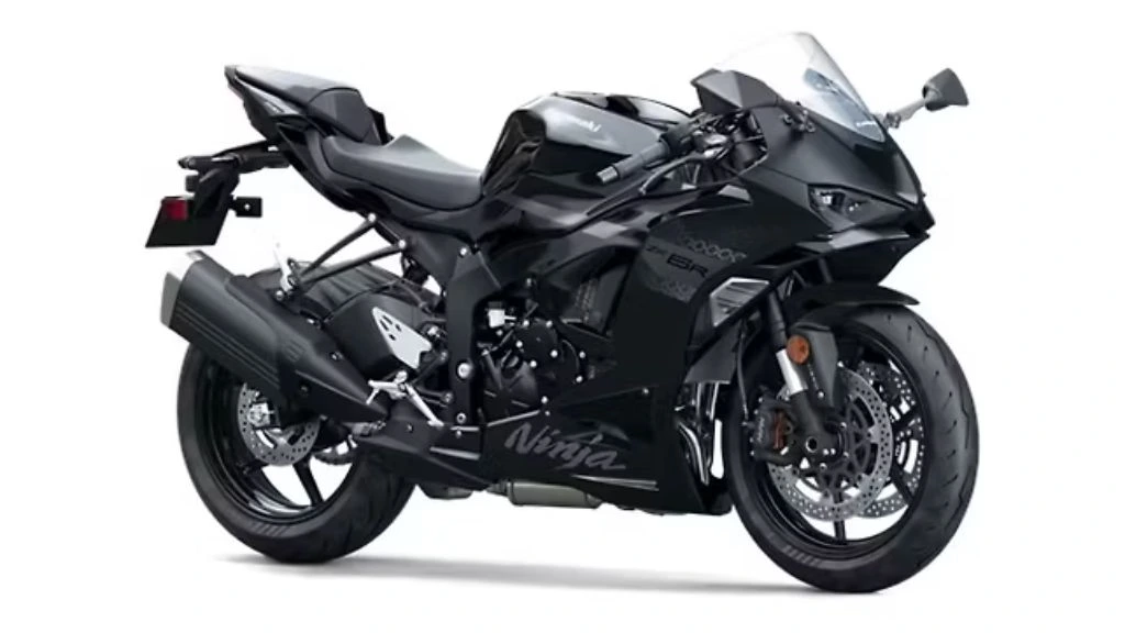 2027 Kawasaki Ninja ZX6R Metallic Spark BlackMetallic Flat Spark Black
