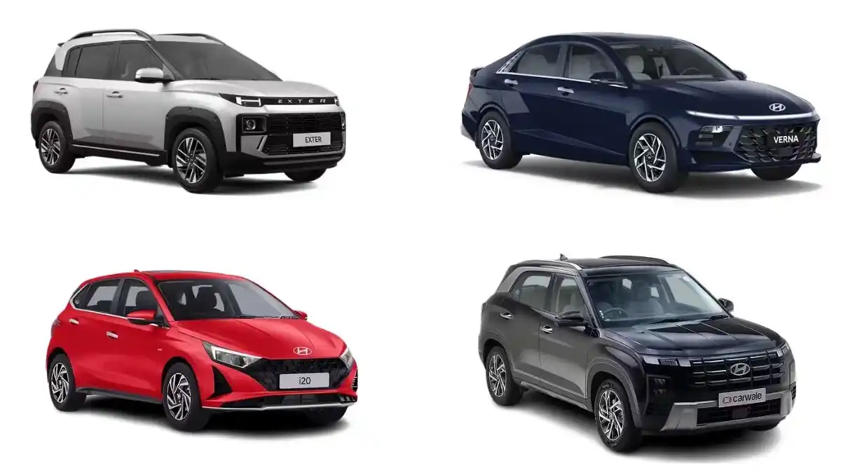 Hyundai Cars Get Discounts of up to Rs. 85,000 Creta, i20, Verna, Exter and Grand i10 Nios