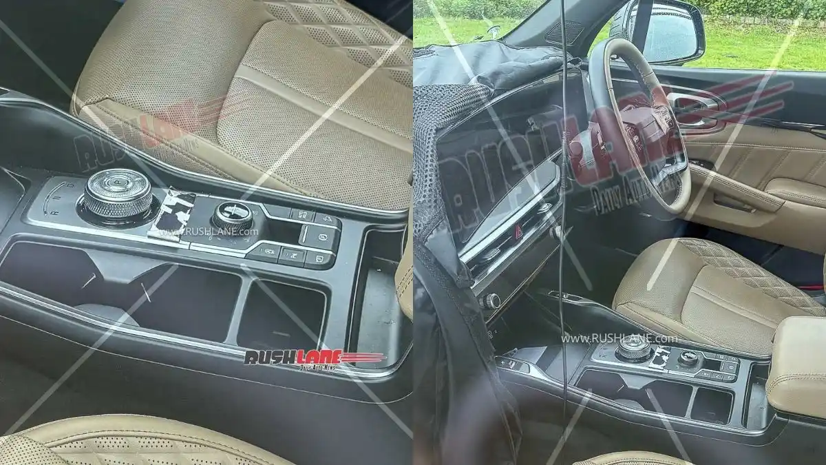 Kia Sorento Interior Shots Leaked - Ahead of Its Official Launch in next Month