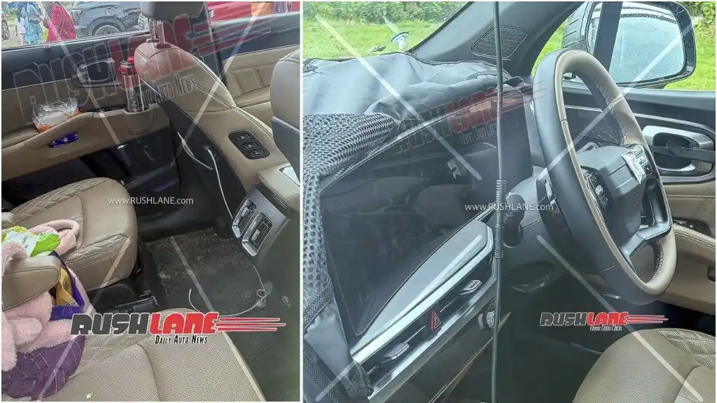 Kia Sorento Interior Spy Shots