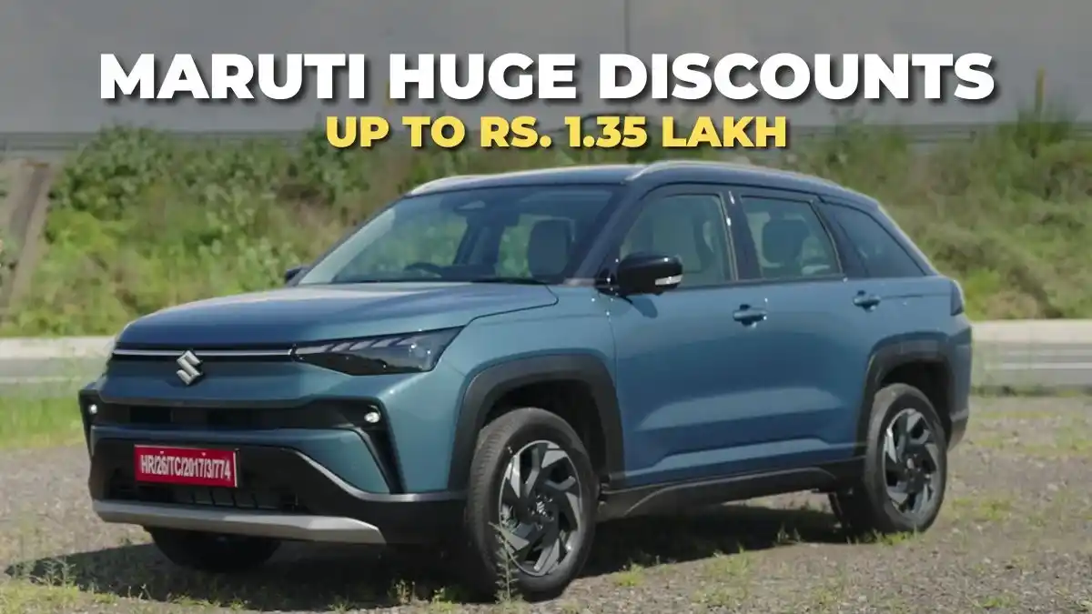 Maruti Announces Huge Discounts of Up to Rs. 1.35 Lakh in August 2026