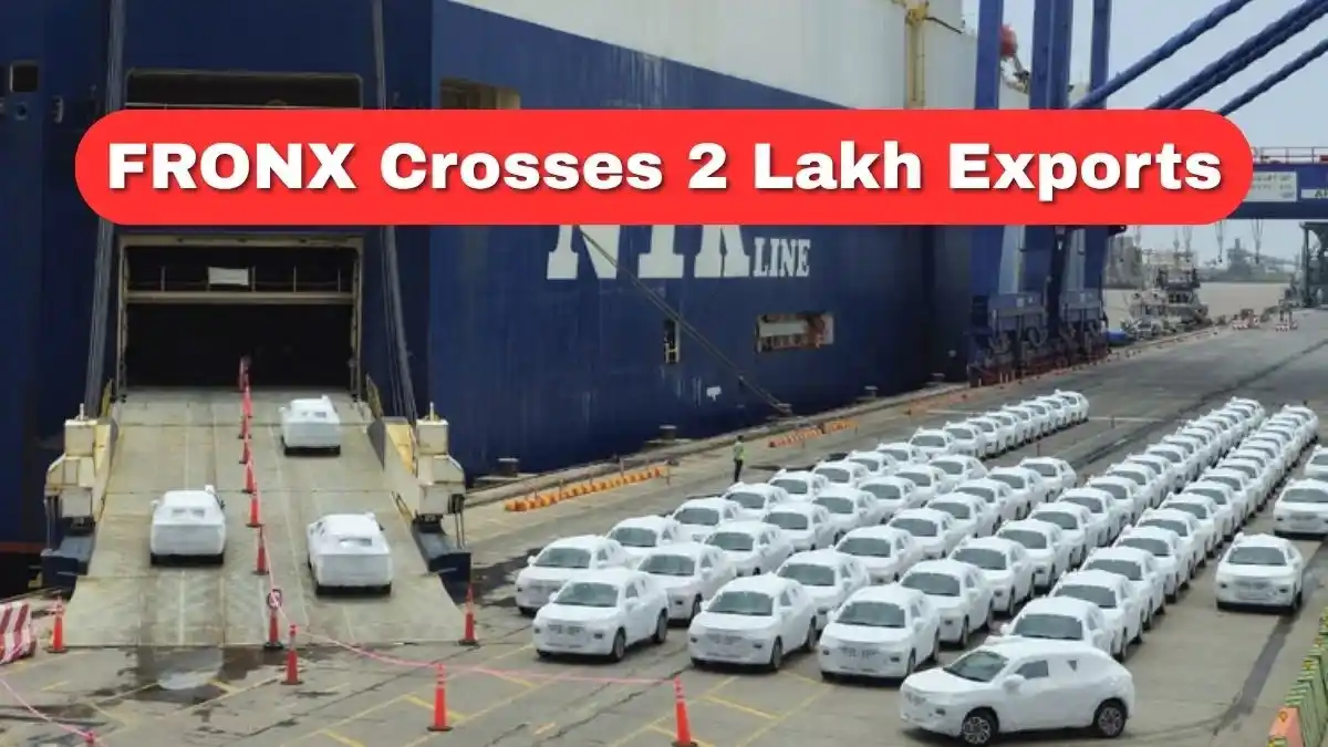 Maruti Fronx Indian SUV Achieves Major Milestone, Crosses 2 Lakh Exports
