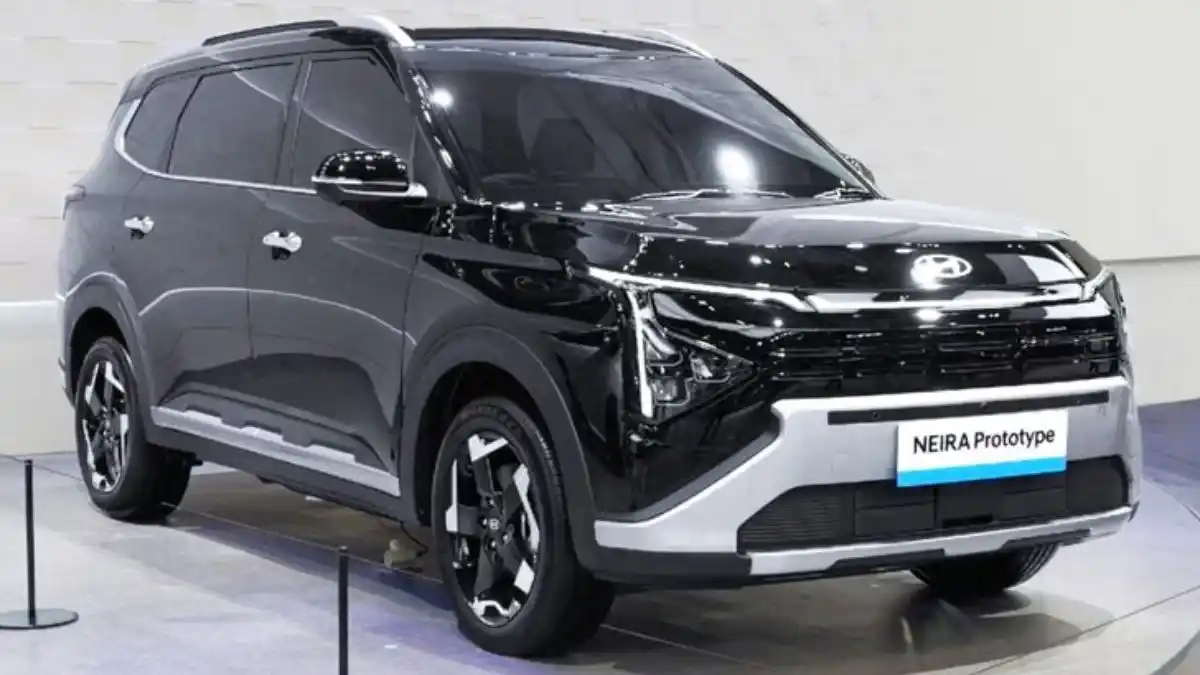 New Upcoming Hyundai 7-Seater Electric Car Unveiled, Launch Expected Soon