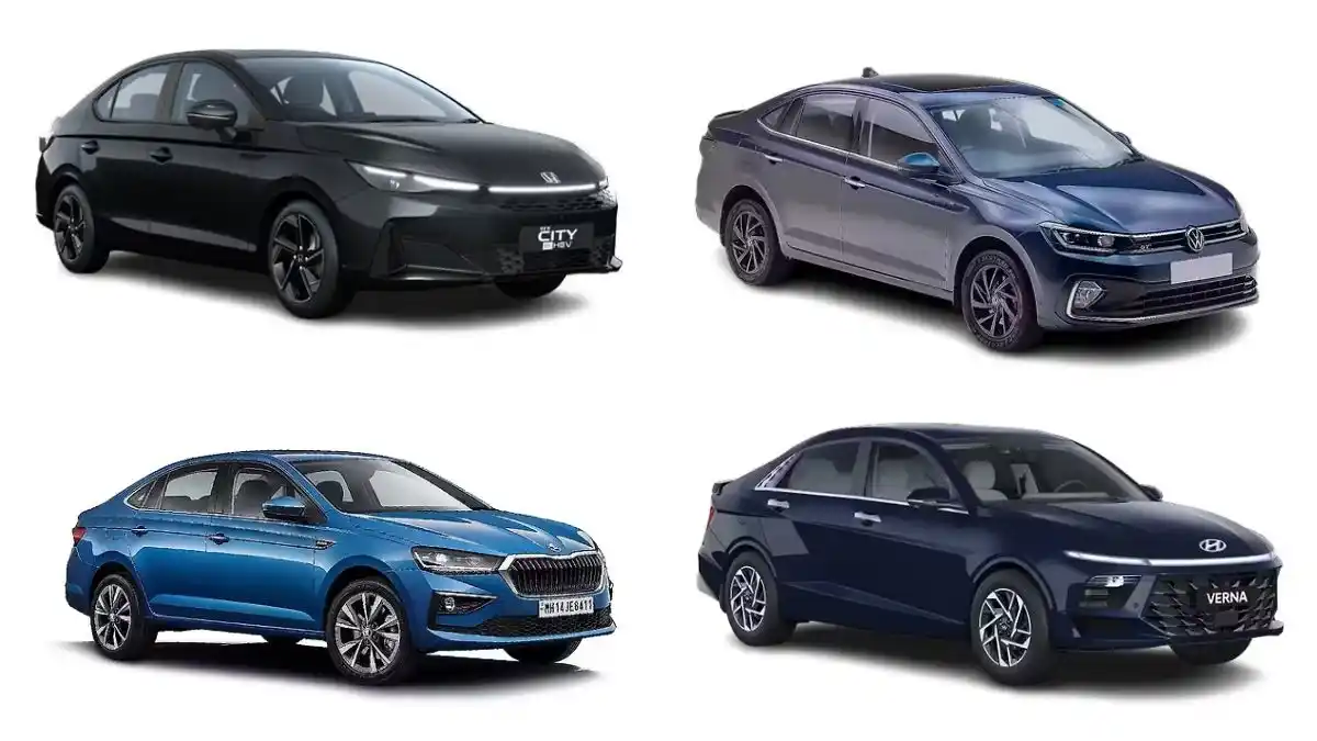 Skoda Slavia vs Honda City vs Hyundai Verna vs VW Virtus Dimensions Compared 2026