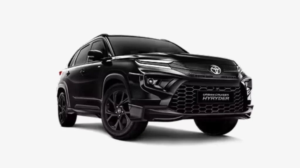 Toyota Urban Cruiser Hyryder Gets Stylish New Aero Black Edition Priced at Rs. 15.19 Lakh